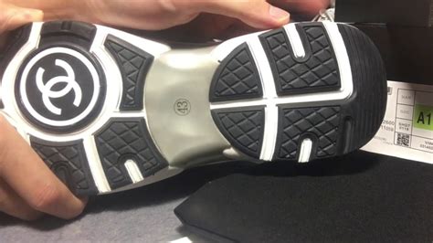 spot fake chanel sneakers|Chanel shoes real size.